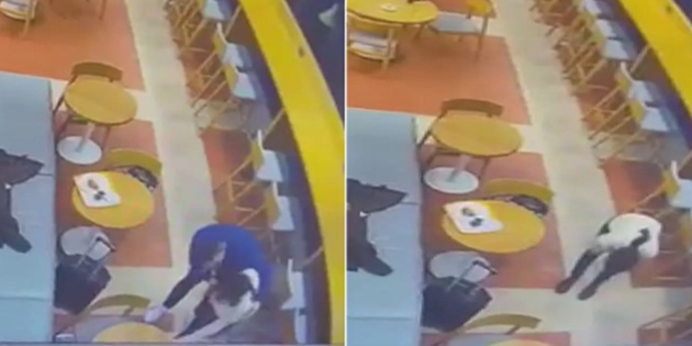 İstanbul Havalimanı’nda Garsondan Hayat Kurtaran Müdahale